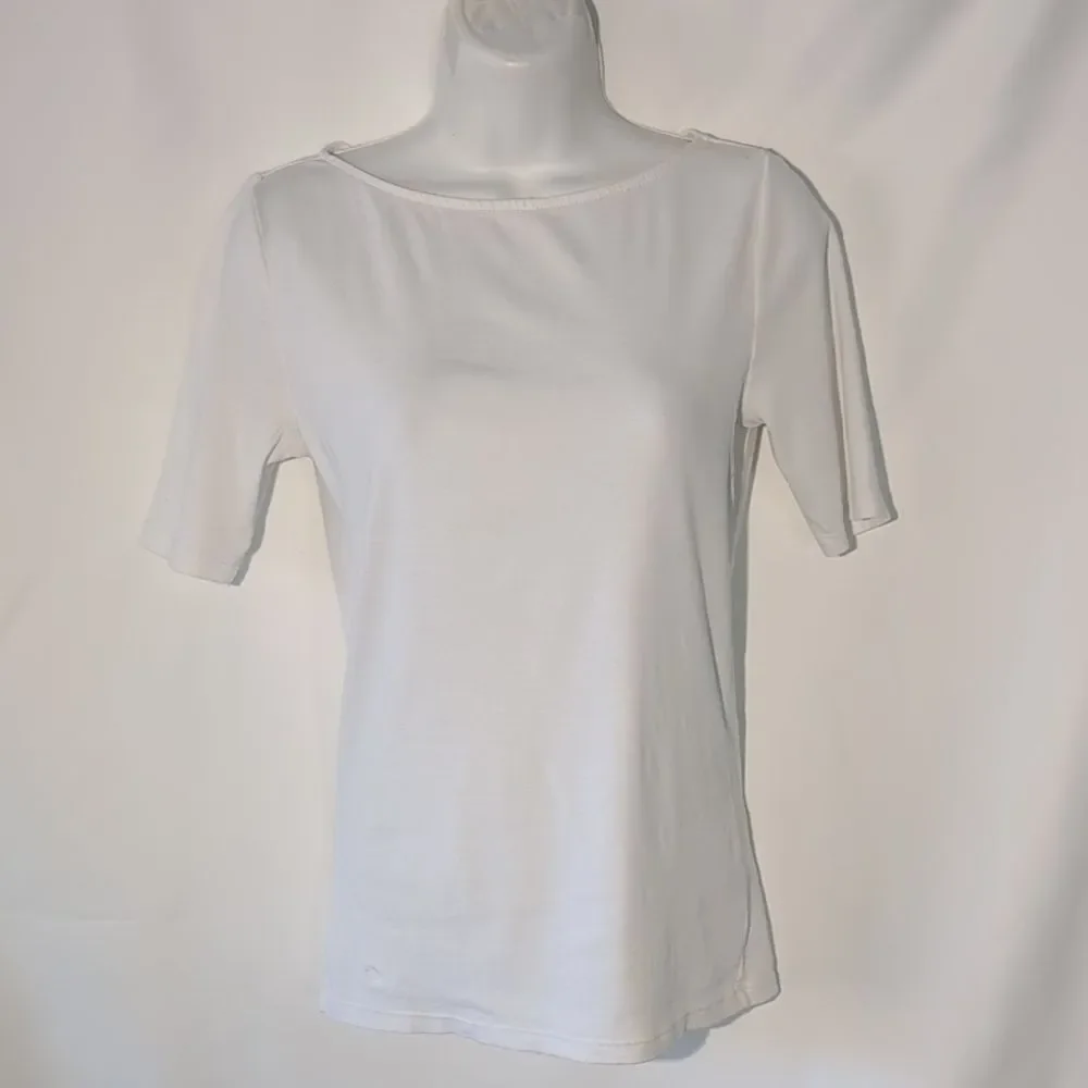 Ralph Lauren White Short Sleeve Tee - Picture 1 of 6